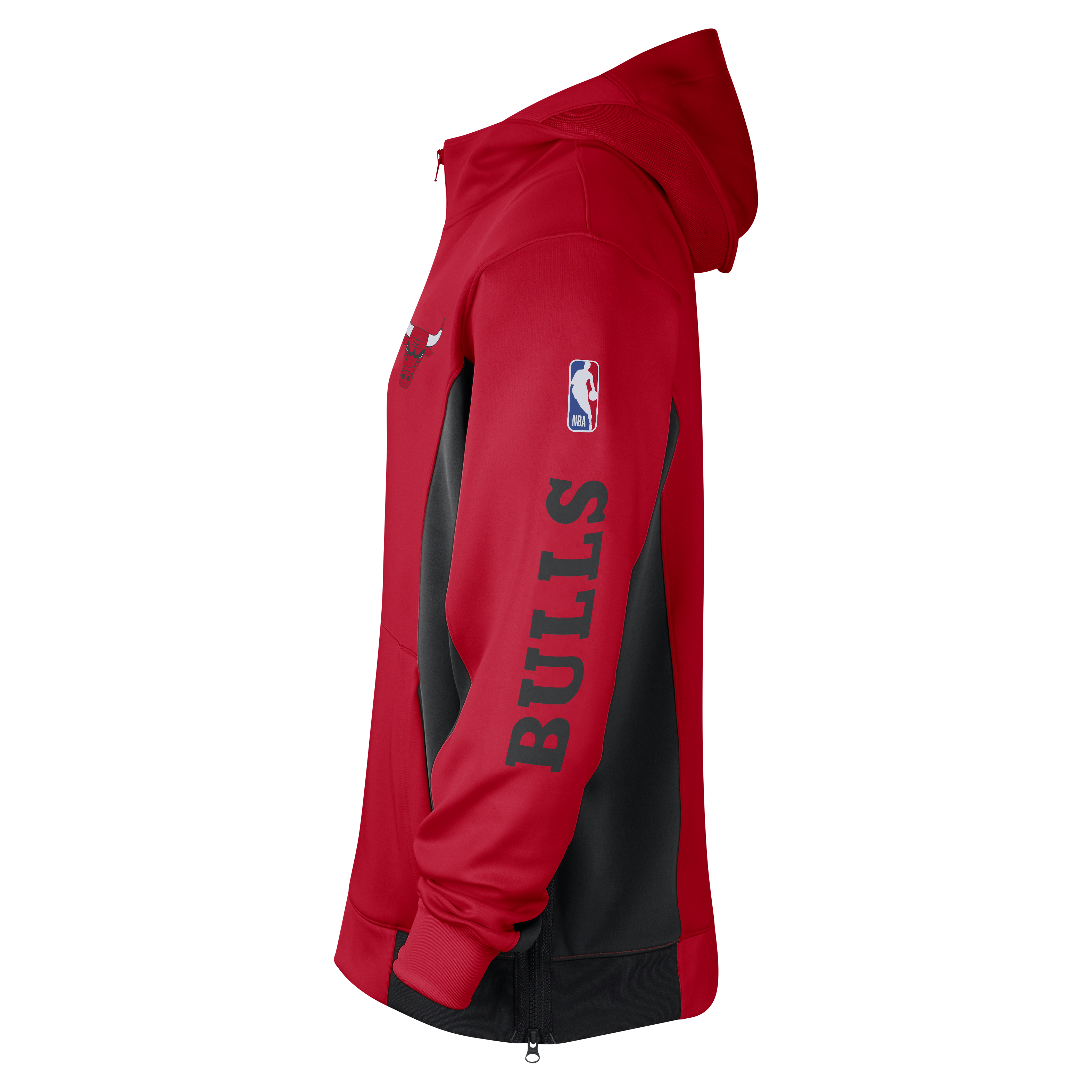 Nike Chicago Bulls Showtime Men s Nike Dri FIT NBA Full Zip Hoodie King s Cross